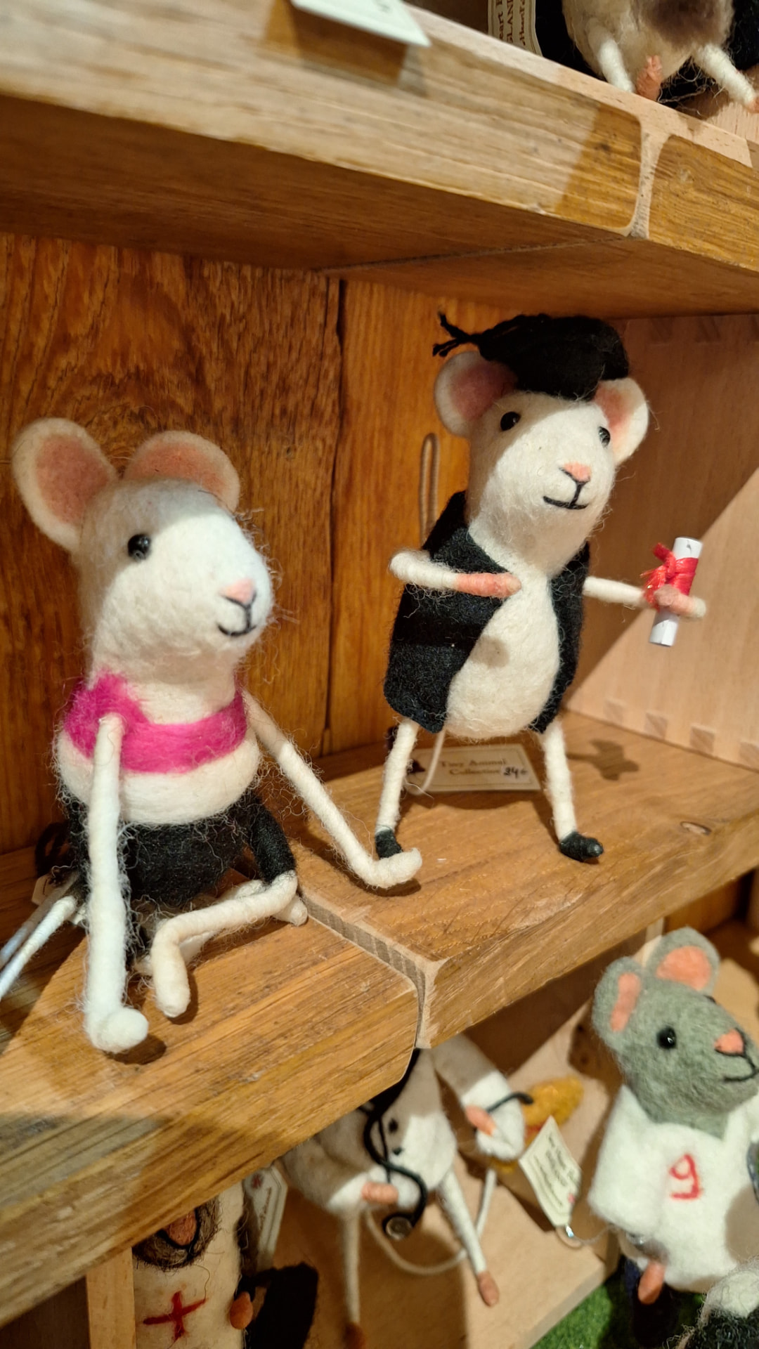 Souris feutrées danseuse et diplômée chez Luxiol