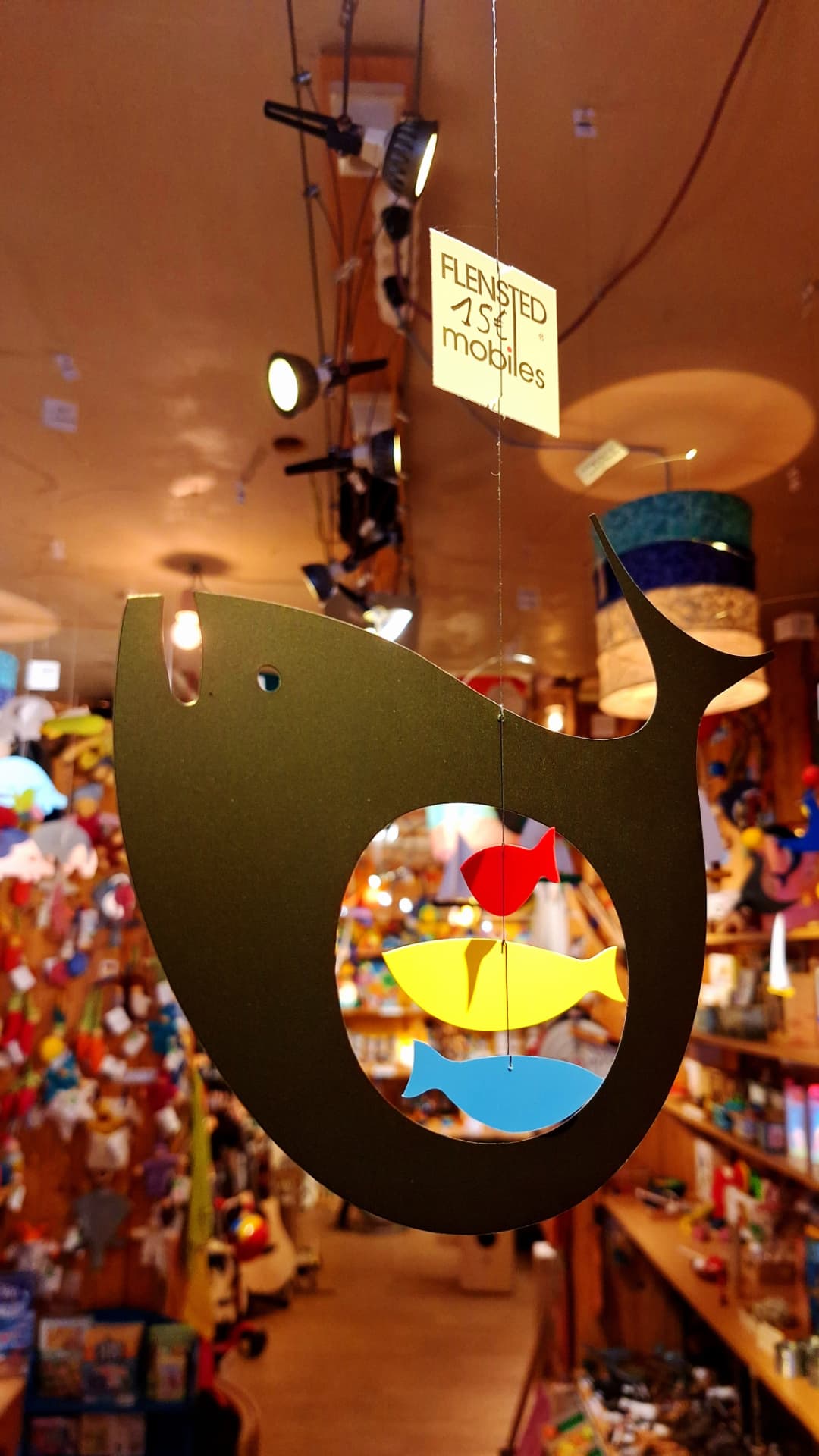 Mobile Flensted en forme de poisson chez Luxiol