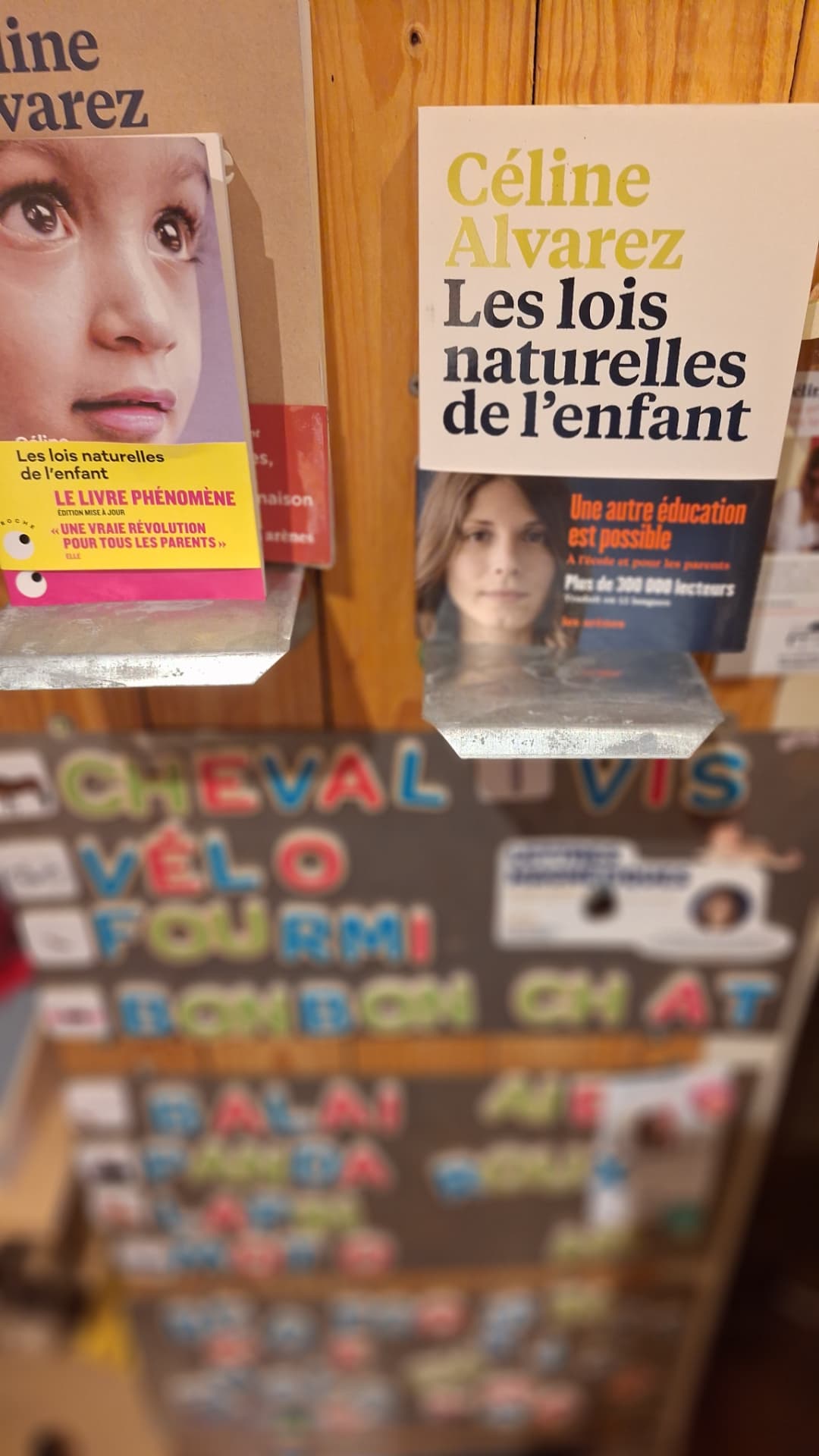 Livres Céline Alvarez présentés chez Luxiol