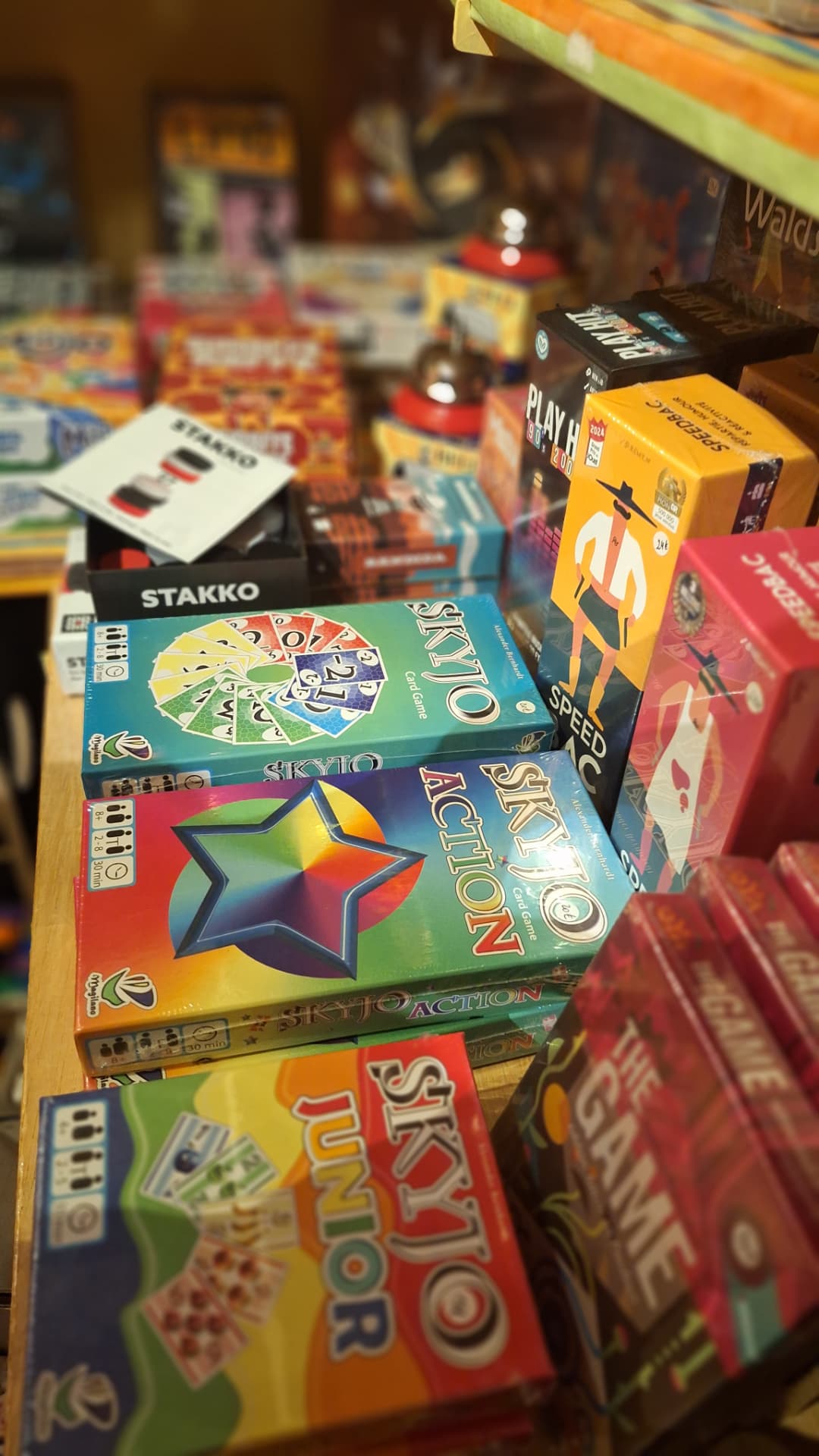 Jeux de cartes Skyjo, Stakko et The Game chez Luxiol