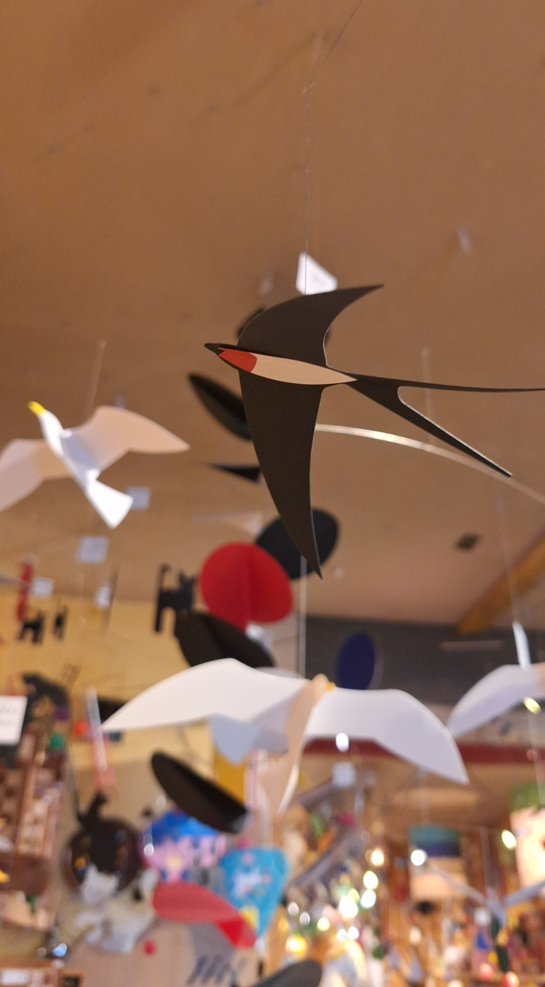 Mobile Flensted hirondelle et mouettes
